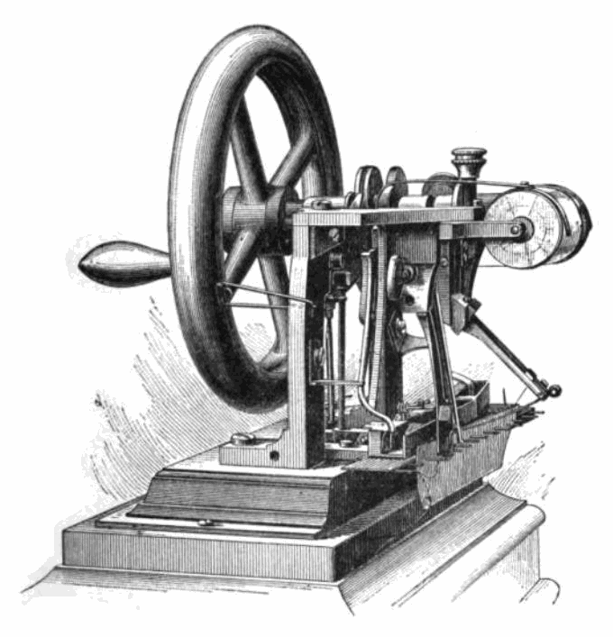 La machine à coudre d'Elias Howe brevetée en 1846